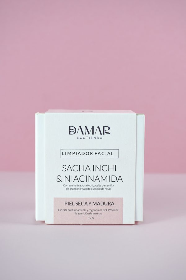 Limpiador facial para piel seca y madura