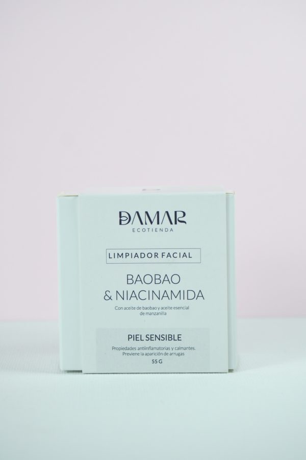 Limpiador facial para piel sensible